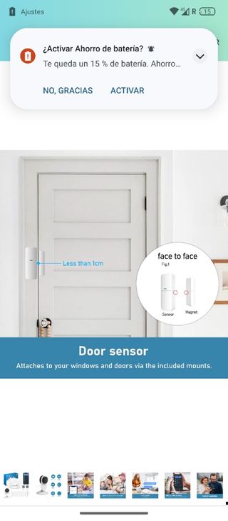 Alarmas para Casa 120dB