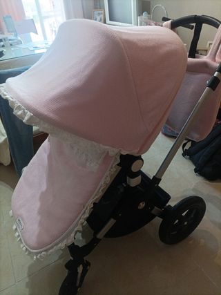 Funda con saco ,capota y bolso bebé 