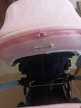 Funda con saco ,capota y bolso bebé 