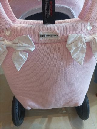 Funda con saco ,capota y bolso bebé 