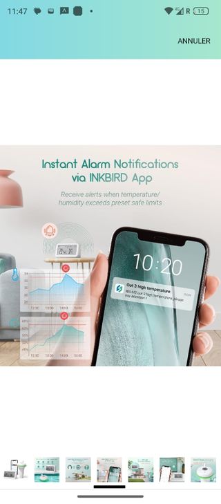 Inkbird termómetro piscinas