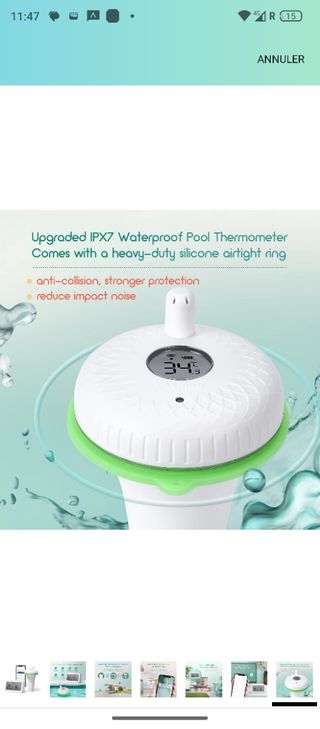 Inkbird termómetro piscinas