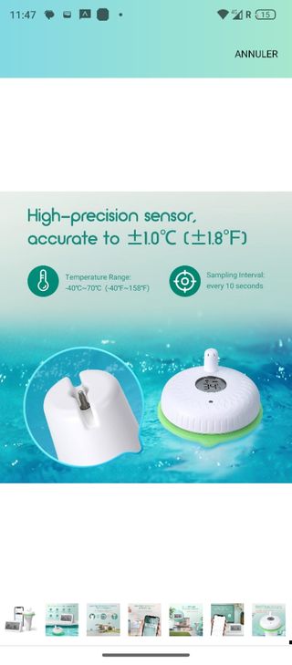 Inkbird termómetro piscinas