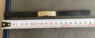 Pulseras caucho con tubo acero 316 grabable