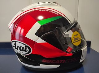 Casco Arai RX 7V (Red Arrow) Ducati