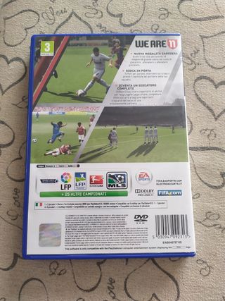 Fifa 11 solo custodia e libretto ps2