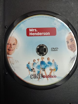 Mrs. Henderson - DVD película