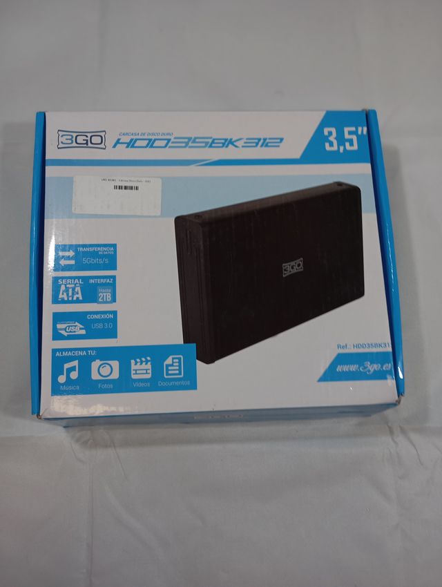 ⚡CARCASA DE DISCO DURO 3GO 3,5" -81581-