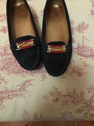Mocasines de piel