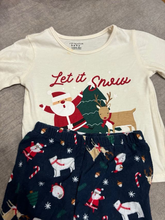 Bata, pijama y peluche Navidad 12-18 meses