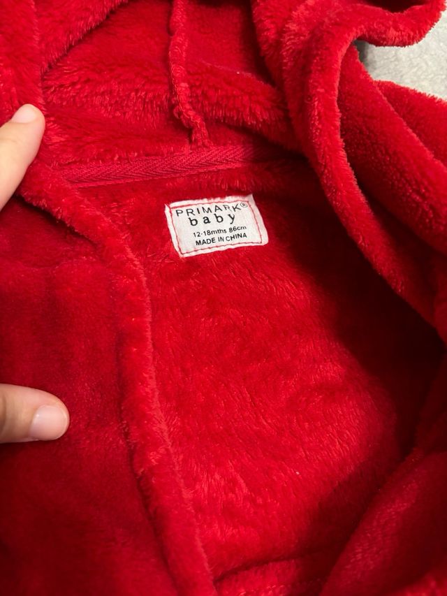 Bata, pijama y peluche Navidad 12-18 meses