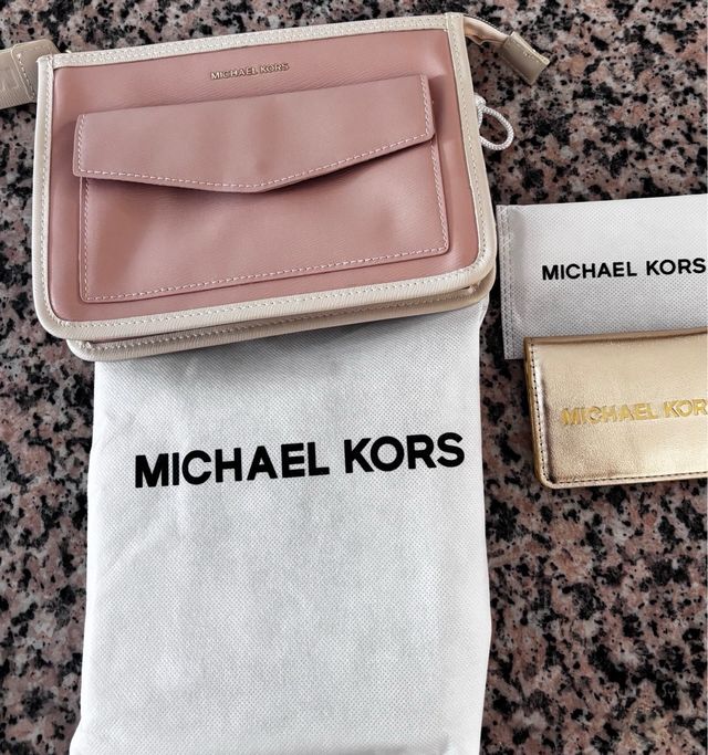 MICHAEL KORS CARTERA Y TARJETERO