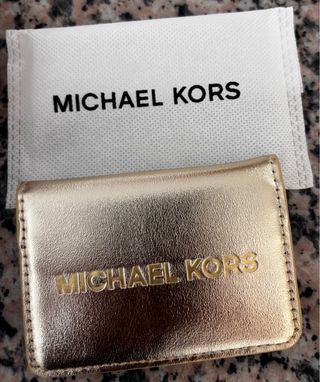 MICHAEL KORS CARTERA Y TARJETERO