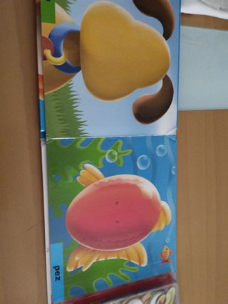 Cuento caras magnéticas animales.