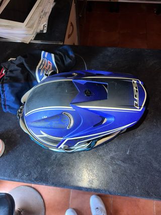Casco de moto para niño