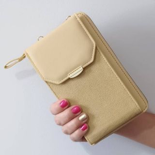 Bolso para Móvil Bandolera Mini Mujer Amarillo