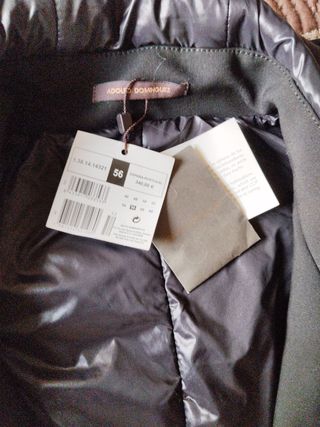 Abrigo hombre Adolfo Domínguez