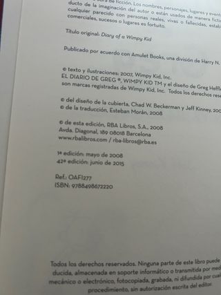 Diario de Greg 1 - Un pringao total