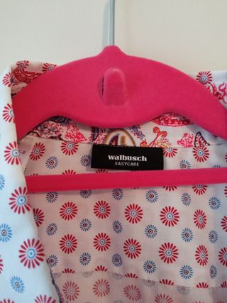 Camisa estampada mujer