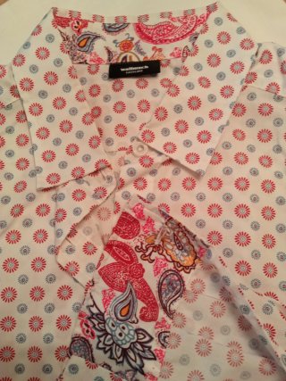 Camisa estampada mujer