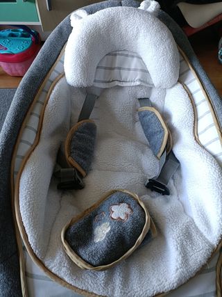 Hamaca- mecedora bebé +REGALO manta FisherPrice