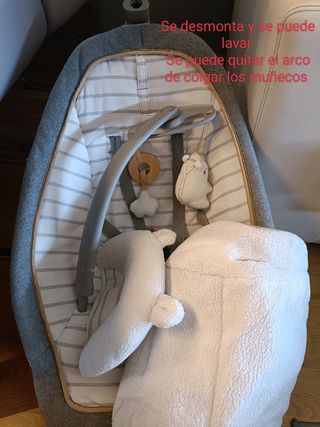 Hamaca- mecedora bebé +REGALO manta FisherPrice