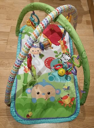 Hamaca- mecedora bebé +REGALO manta FisherPrice