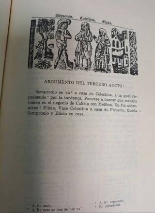 Tragicomedia de Calixto y Melibea. La Celestina