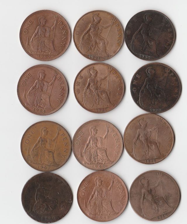 Vecchi Penny Inglesi