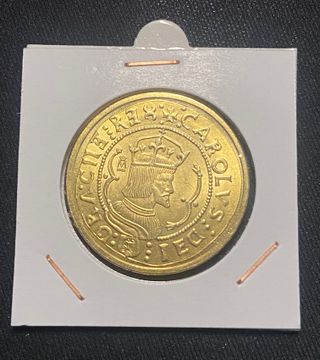 4 DUCADOS ORO VALENCIA CARLOS de ESPAÑA
