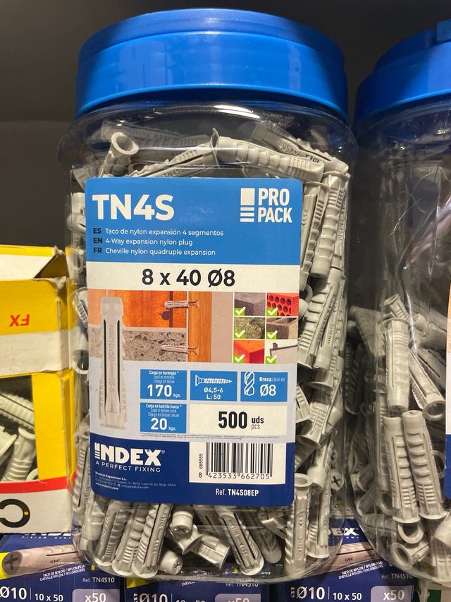 Tacos de nylon 10X50 8x40 6x30