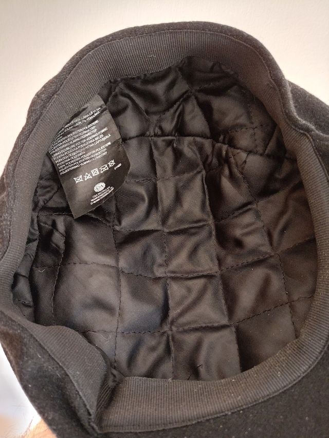 Coppola/berretto uomo lana nero