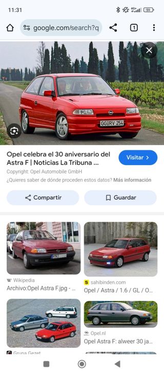 Repuestos NUEVOS Opel Astra F