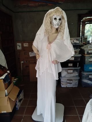 Halloween,disfraz de alma del purgatorio 