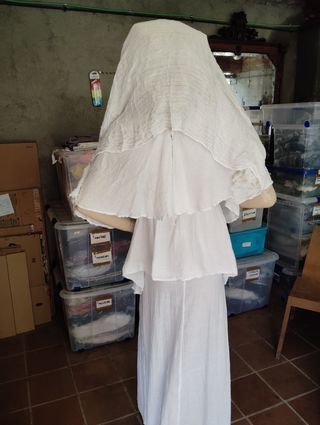 Halloween,disfraz de alma del purgatorio 