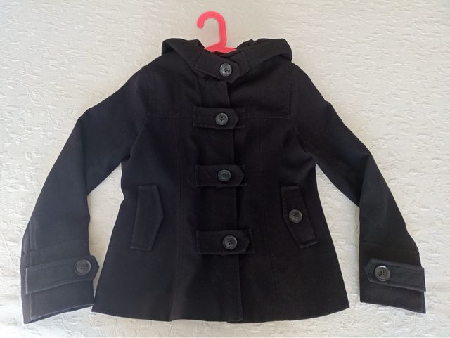 Casaco preto Stradivarius