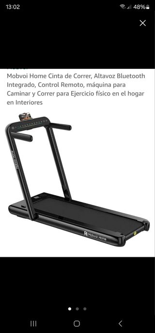 Cinta de correr plegable