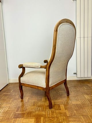 Sillón Voltaire francés Circa 1.940.