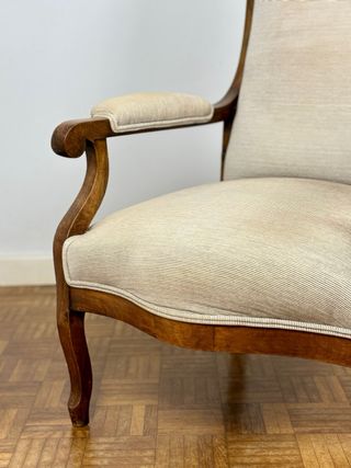 Sillón Voltaire francés Circa 1.940.