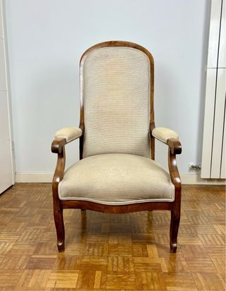 Sillón Voltaire francés Circa 1.940.