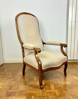 Sillón Voltaire francés Circa 1.940.