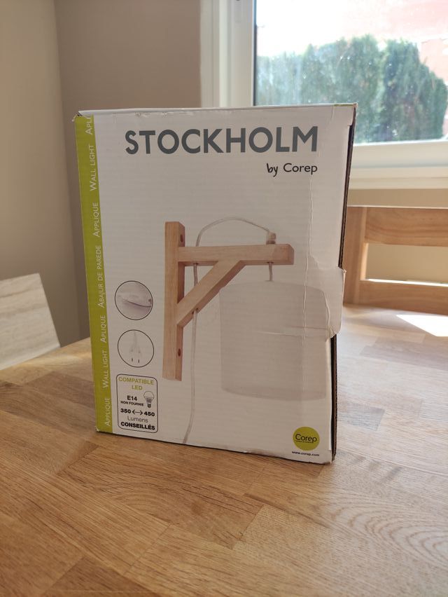 Lámpara aplique pared