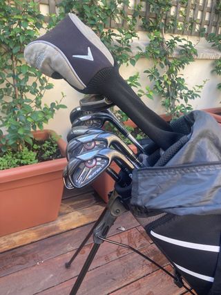 Palos de Golf y bolsa