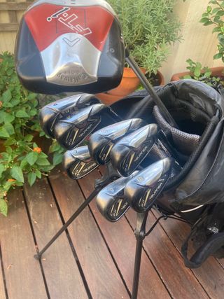 Palos de Golf y bolsa