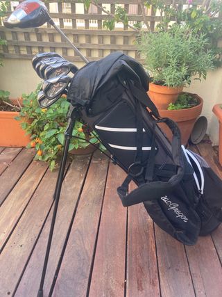 Palos de Golf y bolsa