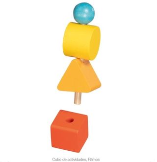 Cubo de actividades bebe  Goki