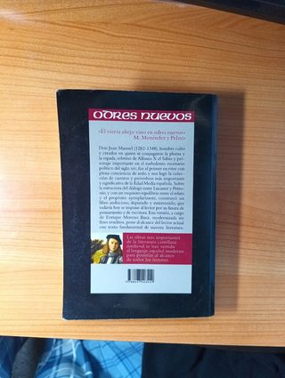 El Conde Lucanor (Odres Nuevos. O/N. (nuevo formato)) (Spanish Edition)