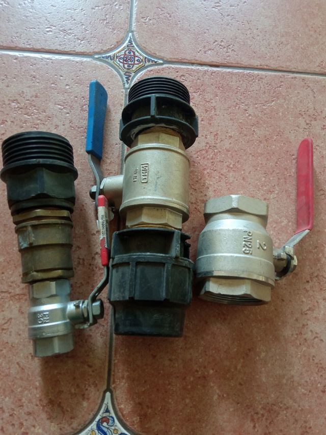 Llaves de bola para gran caudal