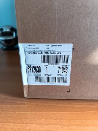 Lego 71043 castello Hogwarts harry potter