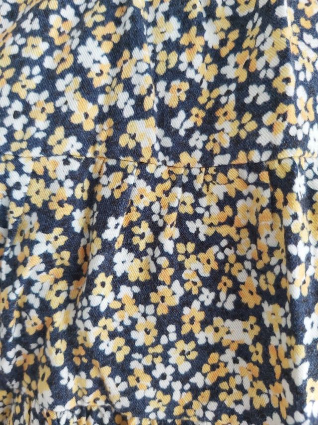 Falda de flores de Zara kids